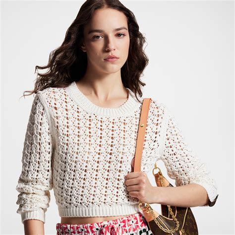 louis vuitton pullover damen|Products by Louis Vuitton: Tropical Floral Knit Cropped Pullover.